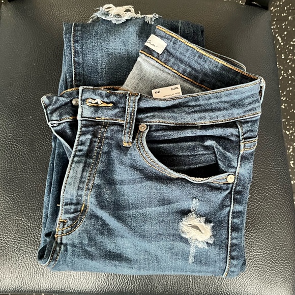 Women’s KanCan Size 4 US26 skinny fit Mid Rose Jeans - Picture 4 of 5